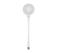 Ventilateur de bureau USB portable ABS intégré pour ordinateur portable, bureau, voyage, ventilateur de bureau USB avec interrupteur marche/arrêt