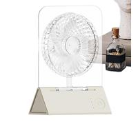 Ventilateur de bureau, ventilateur de bureau USB - Ventilateur de bureau personnel pliable - Quatre vitesses de vent Circulateur d'air pour le bureau de chambre à coucher cabine de tente