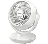 Ventilateur De Bureau, Ventilateur Silencieux Ultra 24 Db, Double Oscillation 70° Horizontale & 100° Verticale, 3 Vitesses[VV51]