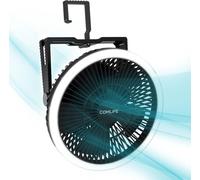 Ventilateur de camping avec lampe de poche LED Ventilateur portable 10000 mAh