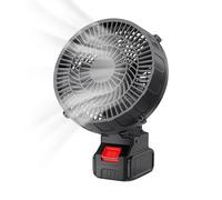 Ventilateur de camping portable multifonction rechargeable silencieux moteur sans balais intérieur extérieur voyage plage voyage voyage chantier pêche équipement de refroidissement compact à piles
