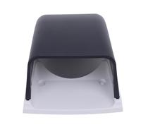Ventilateur de capot d'échappement marin Échappement élégant Rehanté Flow de flux d'air Cover d'évent de bateau pour RV Yacht en plastique ABS à haute résistance 3,39 pouces Taille (Noir et blanc)