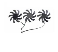 Ventilateur de carte graphique 87 mm T129215SU DC12V 0,50 A, compatible avec PNY, GeForce, RTX 4070, 4060 Ti, XLR8 Gaming, VERTO EPIC-X RGB Overclocked Triple(3PCS Set fan)