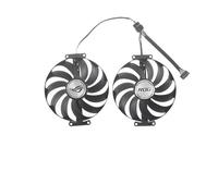 Ventilateur de Carte Graphique 95 mm T129215SU FDC10U12D9-C 12 V ，Compatible avec Les Cartes Graphiques ASUS ，RTX 3070 et RTX 3060 Ti Dual OC.(RGB Power Interface)