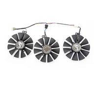 Ventilateur de carte graphique ASUS Strix GTX 1060 OC 1070 1080 GTX 1080Ti RX 480 ASUS-STRIX-R9390-DC3-8GD5 Carte graphique Ventilateur Cooler Fan