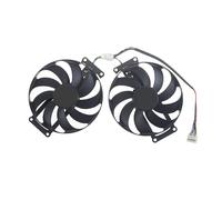 Ventilateur de Carte Graphique Super GPU FDC10H12S9-C T129215BU 6 Broches for RTX 2060, Compatible avec Les Cartes Graphiques ASUS ，GTX 1660, 1660Ti Dual Evo OC et RTX 2070.