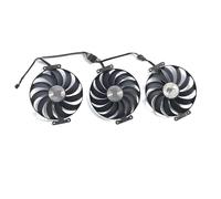 Ventilateur de carte vidéo compatible avec RTX 3080 3070 3090 3060Ti 3070Ti 3080Ti RX 6700 6800 Ventilateur de rechange pour carte graphique (3 FAN)