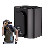 Ventilateur De Ceinture À Clip | 3 Vitesses Réglables Ventilation Portable Rafraîchissante avec Batterie | Ventilateur De Hanche 6000mAh Soufflant De L'Air Frais | Pour Travail Voyage Camping Plein Ai