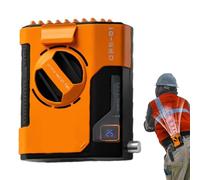 Ventilateur de ceinture portable, ventilateur personnel, ventilateur de refroidissement à petite courroie | Ventilateur personnel compact pour le corps extérieur, batterie rechargeable de 5000 mAh