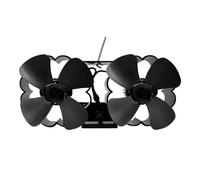 Ventilateur de Chaleur pour Poêle Bois, Bois Alimenté par la Chaleur, silencieux activé - thermique av