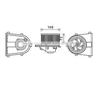 AVA QUALITY COOLING - Pulseur d'air habitacle AI8378 - Réf. AI8378