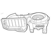 Pulseur d'air habitacle DENSO DEA23001