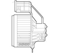 Ventilateur de chauffage DEA23020 DENSO pour RENAULT KANGOO Express