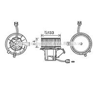 Ventilateur d'intérieur AVA Clever Choice MS8640