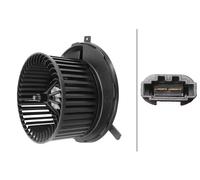 Hella Pulseur d'air habitacle 8EW 366 400-041 – 12V 180W Ø148 mm pour climatisation (réglable)