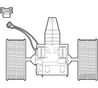 DENSO DEA05009 Pulseur d'air habitacle