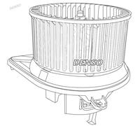 Ventilateur de chauffage pour véhicules avec direction à gauche DEA17029 DENSO