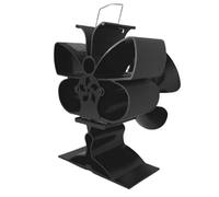 Ventilateur de cheminée à démarrage automatique 60-350 °C en alliage d'aluminium silencieux Distribution de la chaleur automatique Déni d'électricité