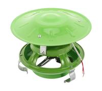 Ventilateur de Cheminée à Induction Vert, Fer, Ouverture 13 CM | Extraction des Fumées, Tirage Renforcé, Usage Intérieur Domestique, Foyer, Toiture, Qualité D’air Améliorée