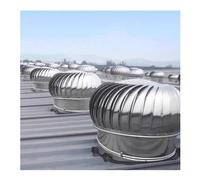 Ventilateur de cheminée - Turbine de toit à éolienne pour une ventilation efficace - Facile à installer - Capuchon rotatif