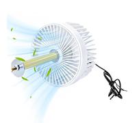 Ventilateur de chenil pour chien - ABS Wood Quiet 2 Speed Cage Cooling Fan 13cm | Universal Indirect Airflow Pet Faņ for Dogs Cats Parrots Birds Bunny Small Pets Use well-being