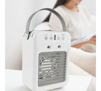 Ventilateur de climatisation de voiture - Brumisateur - Pour pulvérisation, minuterie, silencieux, éclairage, refroidissement (version plug-in)