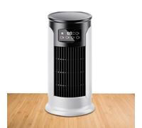Ventilateur de climatisation portable par évaporation - Refroidissement silencieux avec minuterie - Réservoir d'eau de 300 ml - Pour chambre à coucher, voiture, extérieur, bureau, voyage