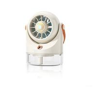 Ventilateur de climatisation portable pour mini appareil de refroidissement avec réservoir d'eau, 3 modes de vent, fonctionnement silencieux, refroidisseur d'air chargé par USB pour bureau, camping