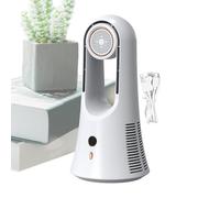 Ventilateur de climatisation | Refroidisseur d'air | Ventilateur rechargeable avec compartiment d'aromathérapie amovible, ventilateur de refroidissement de bureau avec 6 vitesses réglables