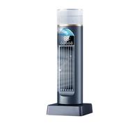 Ventilateur de climatisation - Ventilateurs de refroidissement qui soufflent de l'air froid | Gadgets cool sans pales - Humidificateur à évaporation silencieux avec minuterie et télécommande pour