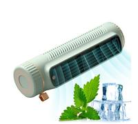 Ventilateur de climatiseur portable - 3 unités de refroidissement à vitesse du vent, refroidisseur d'air AC sur pied efficace pour la maison, le bureau, la voiture et la terrasse, ventilateur portable