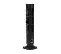 Ventilateur de Climatiseur Vertical, Ventilateur Tour Portable sans Lame, alimenté par USB, pour un Refroidissement Efficace dans des Espaces Limités, 5V, 0,5 a (BLACK)