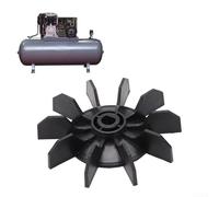 Ventilateur de compresseur d'air de rechange 135 mm pour moteur linéaire - Roue en plastique silencieuse 0,5 ID pièce de refroidissement à faible bruit