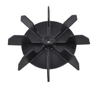 Ventilateur de compresseur d'air - Moteur en ligne direct - Diamètre extérieur : 150 mm - Pour compresseur d'air Ottos - Pièce de rechange silencieuse - Noir
