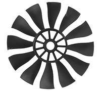 Ventilateur de conduit de RC 12 accessoires en plastique de fan de conduit d'hélice de pale Dureté élevée Aérodynamique stable Excellente puissance Ventilateur canalisé par hélice (Anti-alignement)