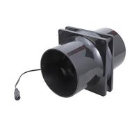Ventilateur de conduit de ventilation en ligne - Kit de filtre de conduit d'échappement 12 V - Extracteur d'air pour la maison et l'extérieur