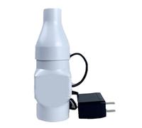 Ventilateur de conduit en ligne avec contrôleur de vitesse, ventilateur de circulation d'air, amplificateur en ligne 12 V pour cuisine, salle de bain, grenier - Interface de conduit 6 W 50 mm