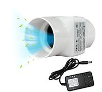 Ventilateur de conduit en ligne de 12V pour tente de culture, amplificateur de ventilateur de ventilation de 50 mm 6W, petit ventilateur d'échappement de tuyau mélangeur, 36 m³/h