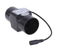 Ventilateur de conduit en ligne pour ventilation - Kit de filtre - 12 V - Extracteur d'air - Pour la maison et l'extérieur