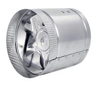 Ventilateur de conduit en ligne - Système de ventilation à haut débit d'air pour tentes de culture, salles de bains et cuisines