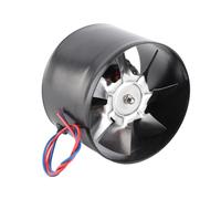 VENTILATEUR DE CONDUIT HAUTE VITESSE VENTILATION SILENCIEUX VENTILATEUR D'ÉCHAPPEMENT CUISINE SOUS-SOL MÉTAL ÉLIMINATION EFFICACE DES ODEURS ENVIRONNEMENT DE VIE (4 pouces)