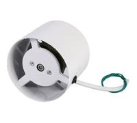 Ventilateur de conduit inline extraction air ventilation maison intérieure acier 220V 20W