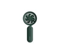 Ventilateur de cou JISULIFE FA15 Mini refroidisseur d'air pliable avec / 3 vitesses réglables / 2000mAh Rechargeable / Ventilateur suspendu sans fil VERT G