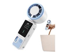 Ventilateur De Cou Portable Ajustable, Léger, Rechargeable 3000 mAh