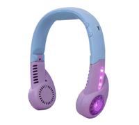 Ventilateur de cou portable avec lampe LED sans pale portable