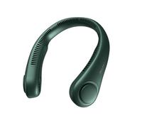 Ventilateur de cou portable - JISULIFE - 4000 mAh - Recharge USB - Vent réglable - Sans rotation