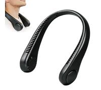 Ventilateur de cou portable pour homme et femme | Ventilateurs de refroidissement rechargeables sans pales avec 3 vitesses et flux d'air à 360 ° | Ventilateur personnel mains libres pour sports de