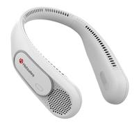 Ventilateur de cou portable sans pales - Rechargeable à 360° - 4 vitesses - Silencieux - 5200 mAh - Fonctionnement à piles - USB - Pour femme - Voyage, extérieur