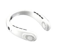 Ventilateur de cou rafraîchissant 1200mAh 5 Vitesses USB Rechargeable
