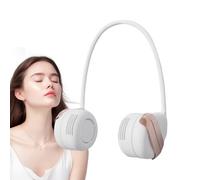 Ventilateur De Cou Rechargeable,Rechargeable Sans Lames 3 Vitesses Réglable Refroidissement Rapide - Ventilateur Personnel Pour Temps Chaud - Pour Usage Intérieur Extérieur Camping Sport Randonnée